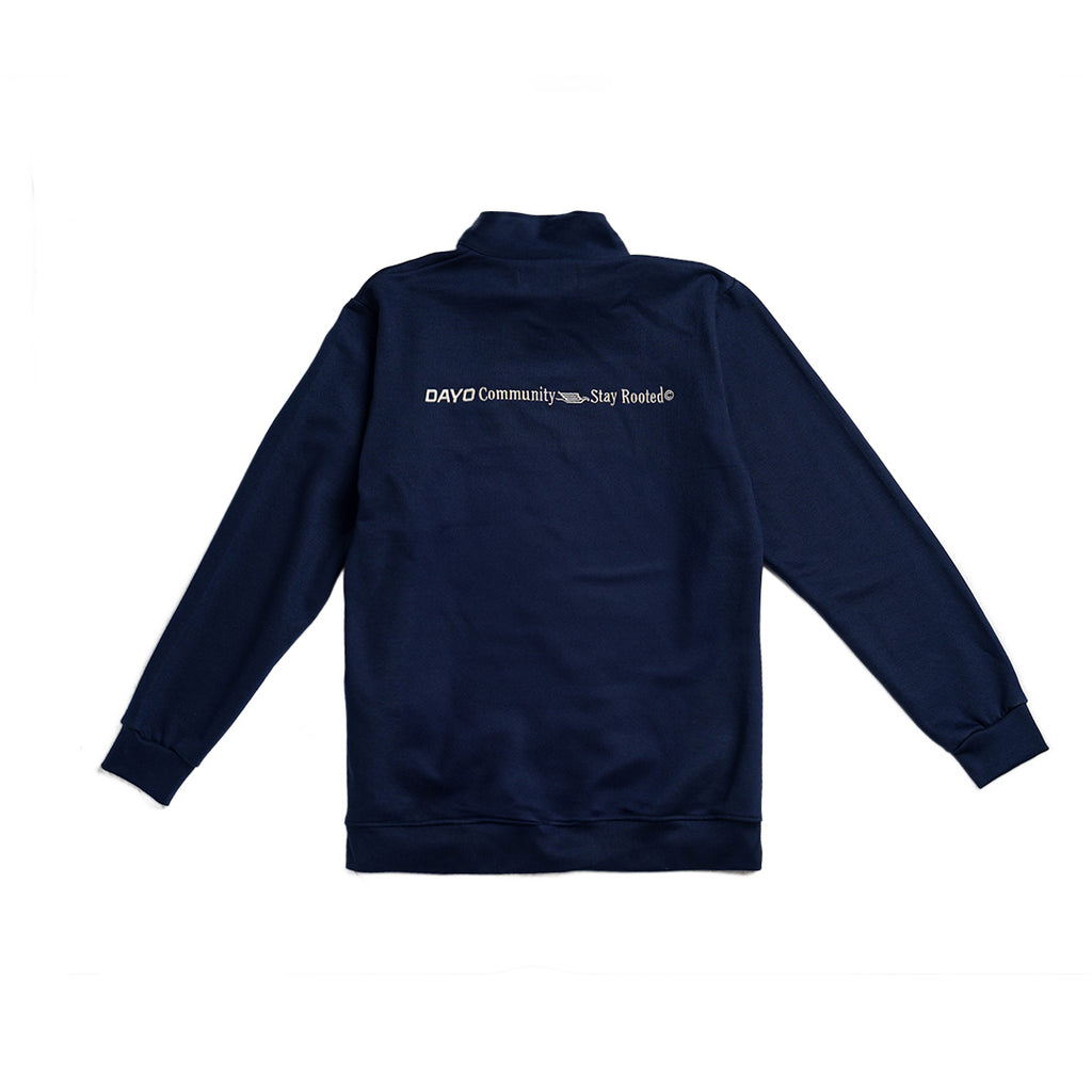 Dayo Navy Long Sleeve Zip