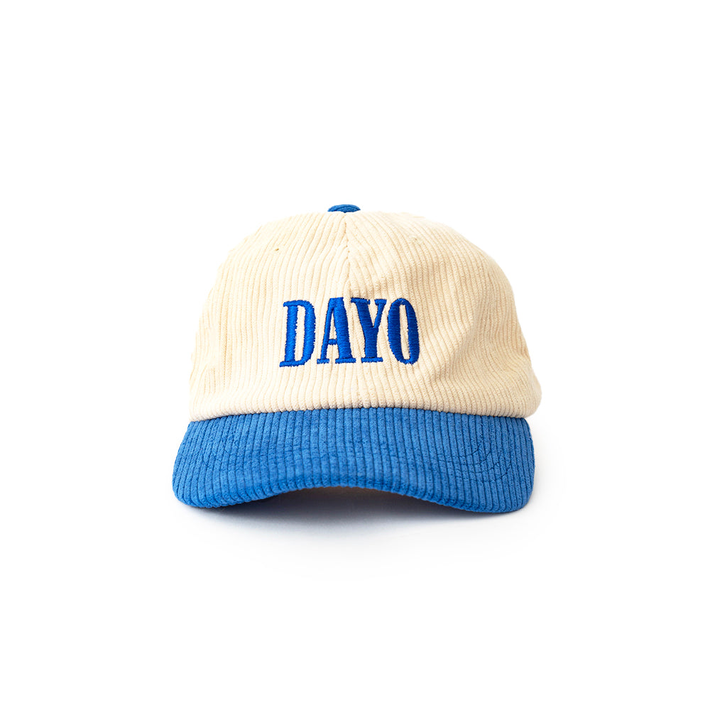 Dayo Corduroy Blue Cap