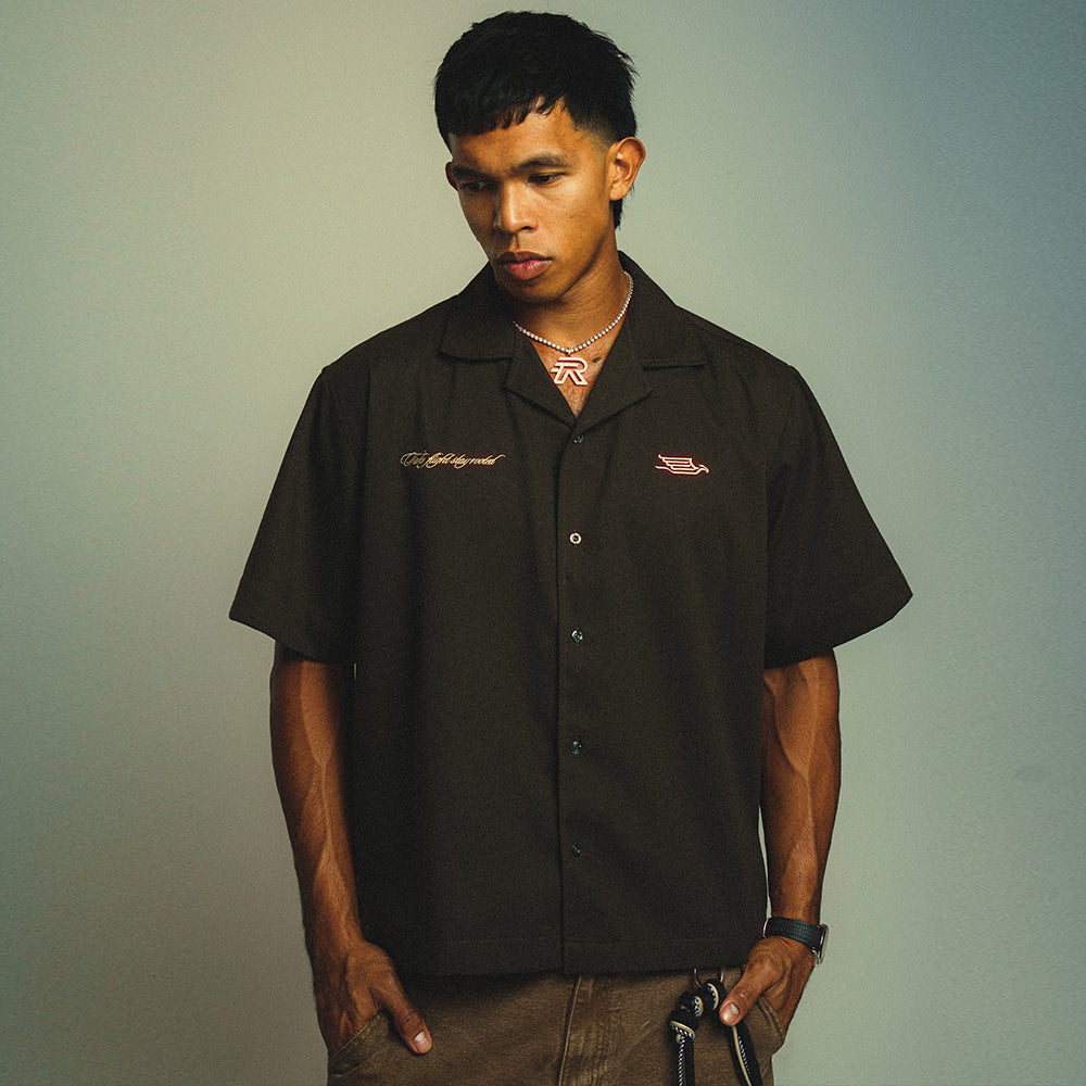 Dayo Army Crop Shirt