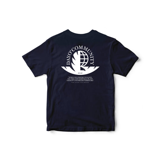 Dayo Community Classic Navy Blue T-Shirt